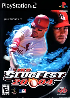 MLB SlugFest 2004 box cover front